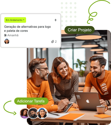Partes das telas de Projeto e Horas do Sole.