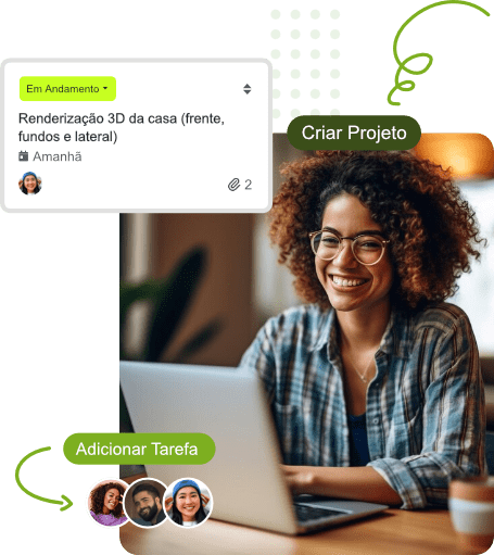 Partes das telas de Projeto e Horas do Sole.