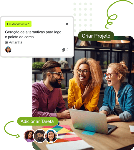 Partes das telas de Projeto e Horas do Sole.